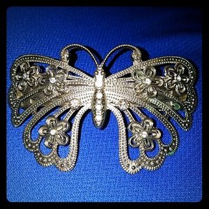 Butterfly hair clip